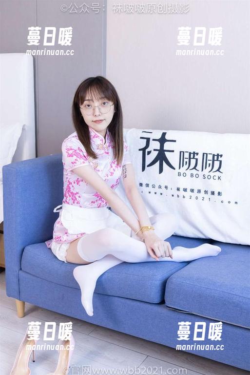 BoBoSocks袜啵啵-稚予 BoBoSocks袜啵啵 - 观看稚予的油亮白丝,原图里的秘密简直无法抗拒!