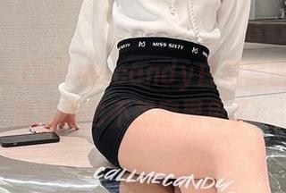 微密圈 - Callmecandy白裙套图，保证看完再也不想穿黑色了！
