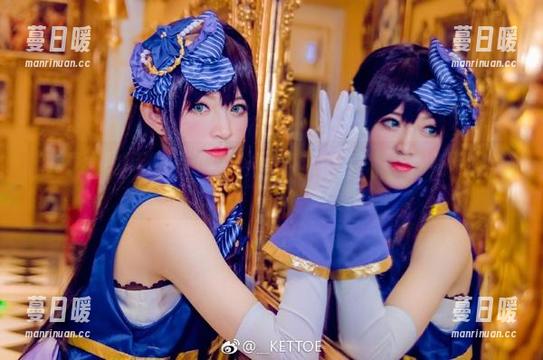 Kettoe 在线写真不止于纯白:Kettoe的95式毕业季,色彩与影子的战争!