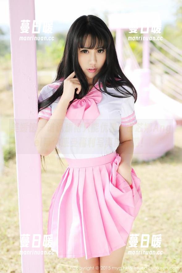 美媛馆 - 谁说旗袍只能优雅？田芯娜Angel带你感受福利写真新风潮！